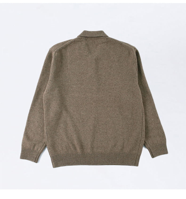 Solid Color Sweater Men’s Versatile Casual Korean Style