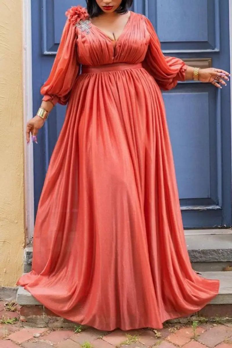 Commuter European And American Plus Size Women’s Dress