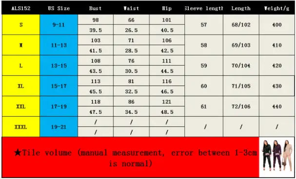 Women’s clothing suits