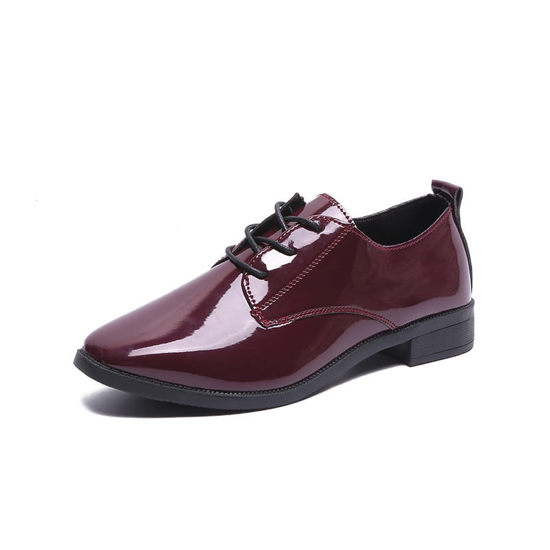 Women’s All-match Flat Low Heel Vintage Leather Shoes