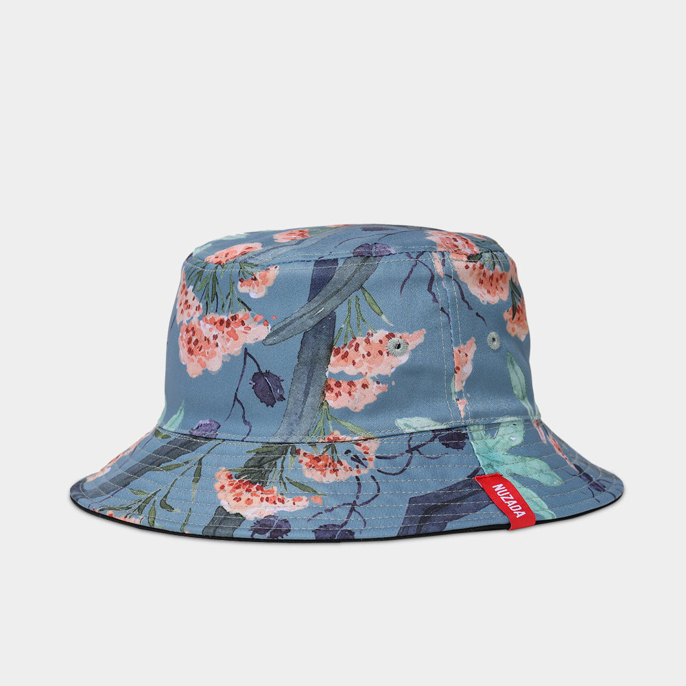 Tide brand fisherman hat men and women Korean version of Harajuku style hat maple leaf color hip hop tide people sun protection sunshade cap