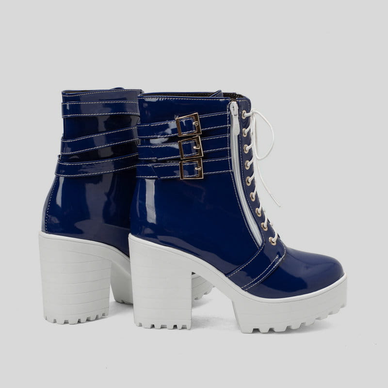 Women’s Autumn And Winter Thick Heeled Short Boots