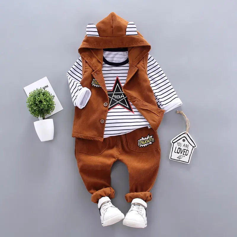 Children’s Autumn Three-Piece Suits