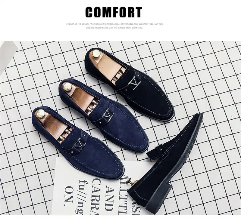 Large Men’s Lefu Leather Shoes