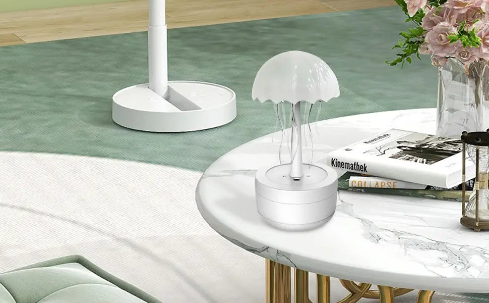 Essential Oil Diffuser Jellyfish Humidifier Fragrance Diffuser Colorful Night Light Heavy Fog Home Bedroom Office Air