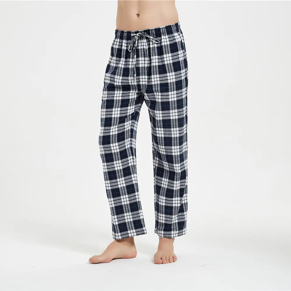 Men’s Plus Size Fleece Cotton Thickened Trousers