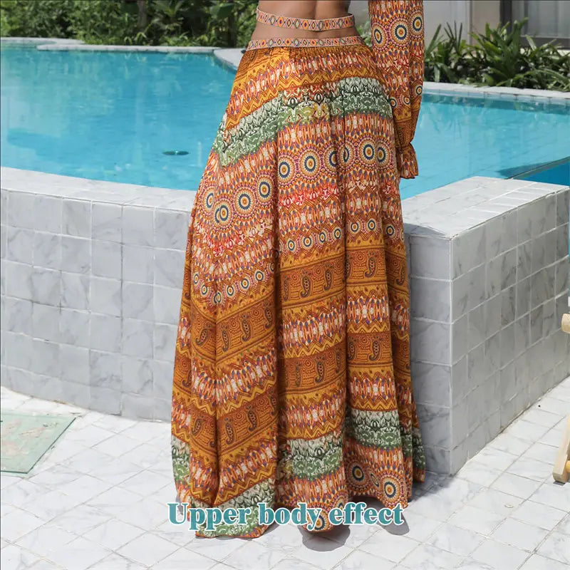 Women’s Floral Large Hem Dress
