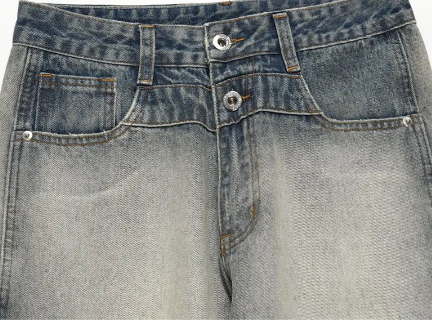 Fashion Personality Straight Loose Trousers Men