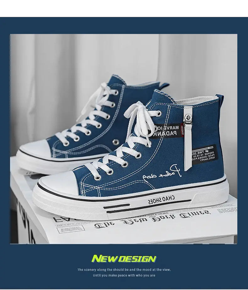 High top board shoes