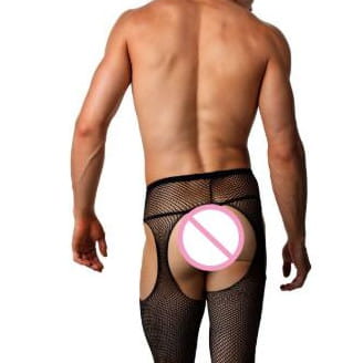 Men’s Underwear Body Stockings Man Fishnet