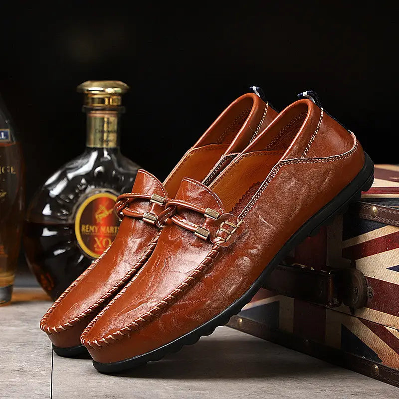 Men’s Springsummer Gommino Cowhide Shoes