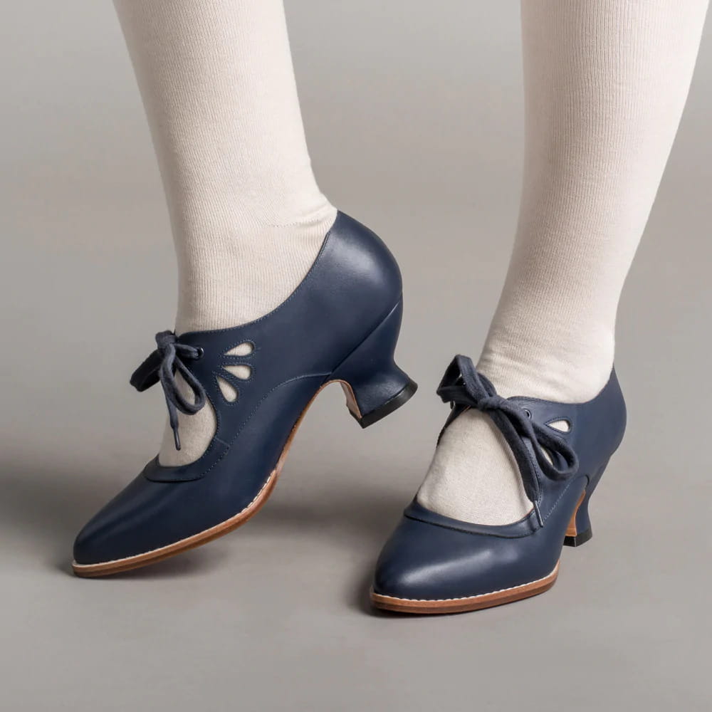 Hollow Out High Heel Lace-up Casual Shoes Plus Size Woman High-heeled Shoes