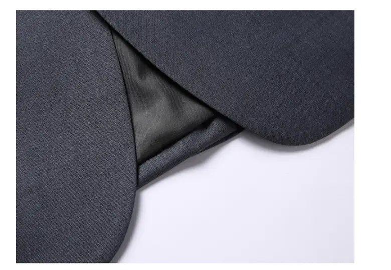 Casual Men’s Suit Set Slim Fit Formal Groom Wedding Dress