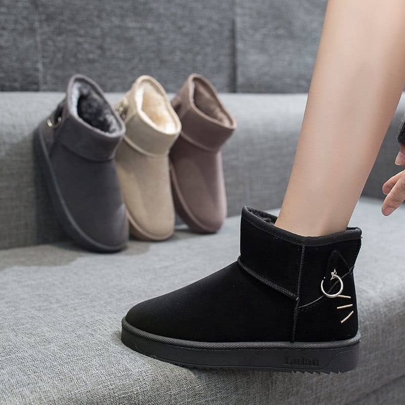 Women’s Thick Fashion Wear Winter Cotton Shoes