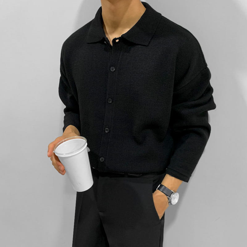 New Cardigan Men Loose Korean Version