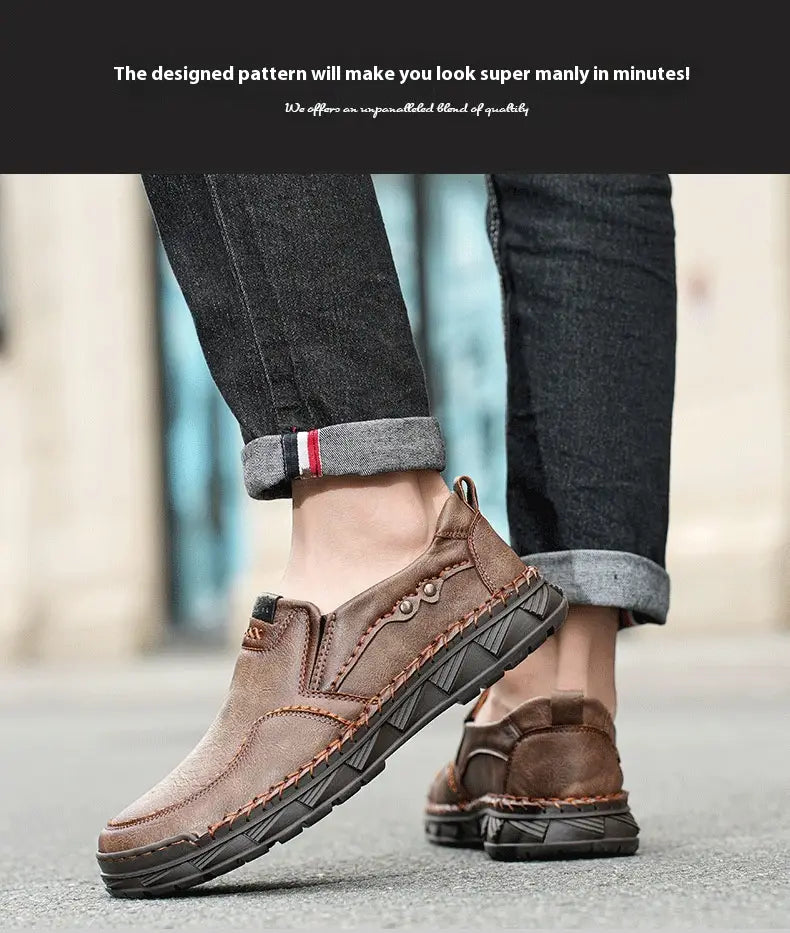 Men’s Casual Shoes Daily Slip-on Plus Size