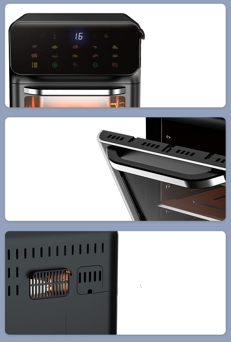 Visual Intelligent Automatic Air Fryer ’kitchen appliances’