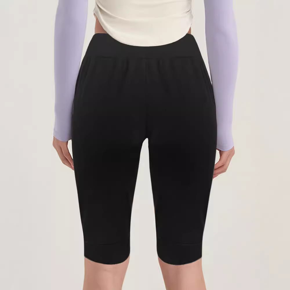 Women’s Yoga Straight Sports Pocket Cropped Pants