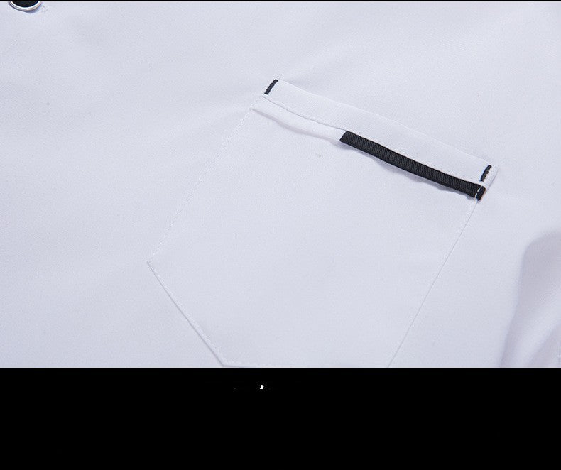 Short-sleeved Thin Breathable Clothes In The Back Kitchen