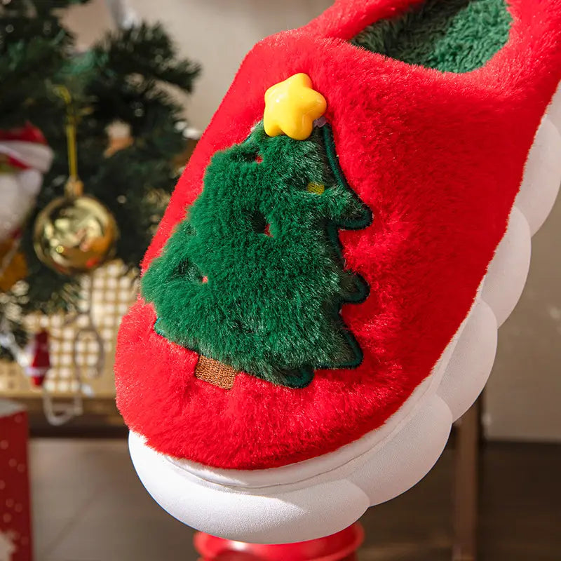 Christmas Tree Women’s Home Slippers