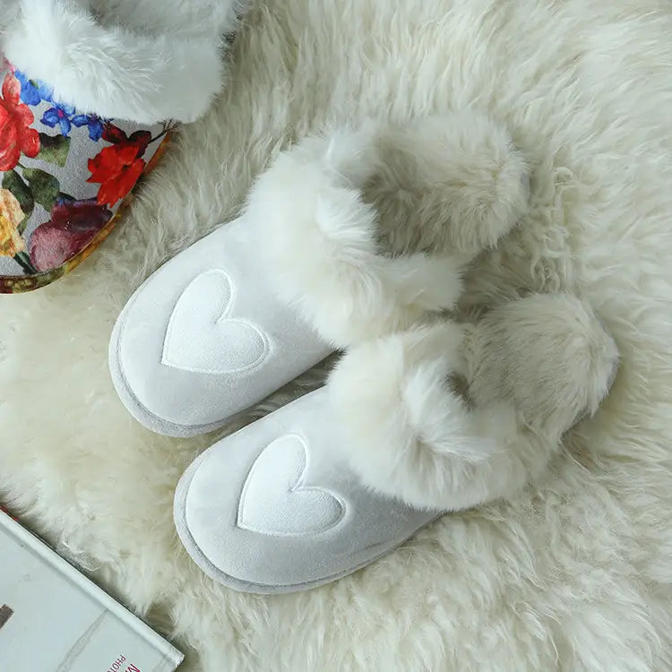 Couple Wool Slippers