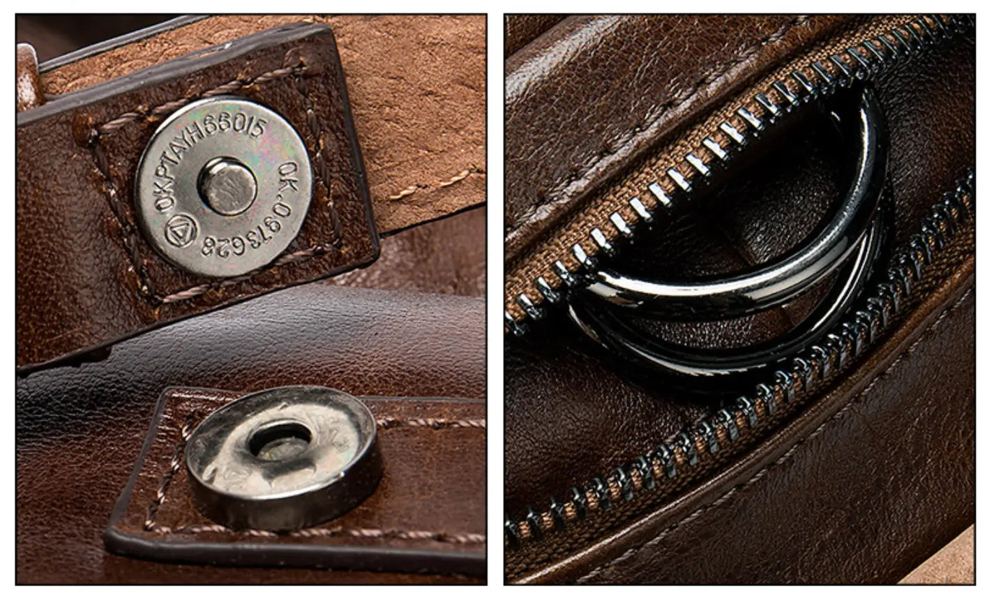 Multifunctional Retro Leather Backpack