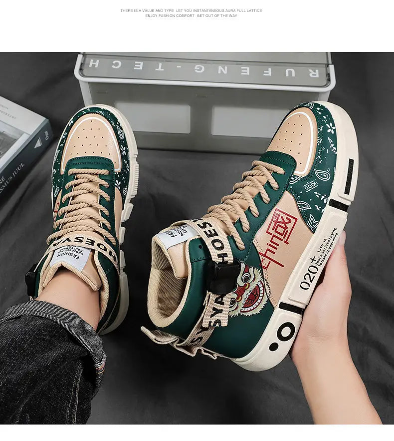 Versatile casual sports board shoes