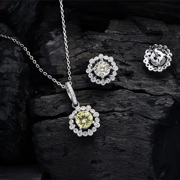 925 Sterling Silver Jewellery Set Of Two - Beyond Trends Hub 
