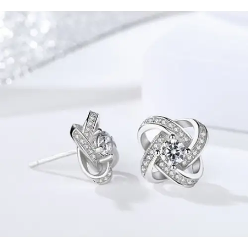 925 Sterling Silver Necklace For Women Forever Heart AAA Zircon Mosaic Necklaces & Pendants Gift Beyond Trends Hub