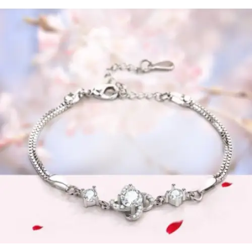 925 Sterling Silver Necklace For Women Forever Heart AAA Zircon Mosaic Necklaces & Pendants Gift Beyond Trends Hub