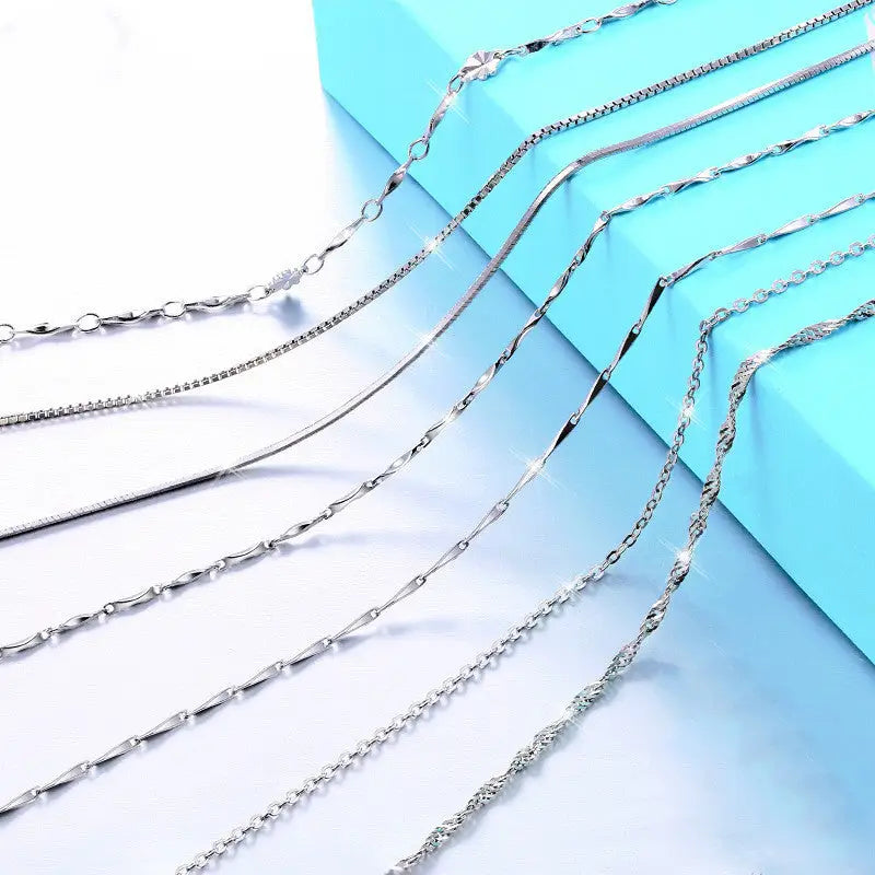 925 Sterling Silver Necklace For Women Forever Heart AAA Zircon Mosaic Necklaces & Pendants Gift Beyond Trends Hub