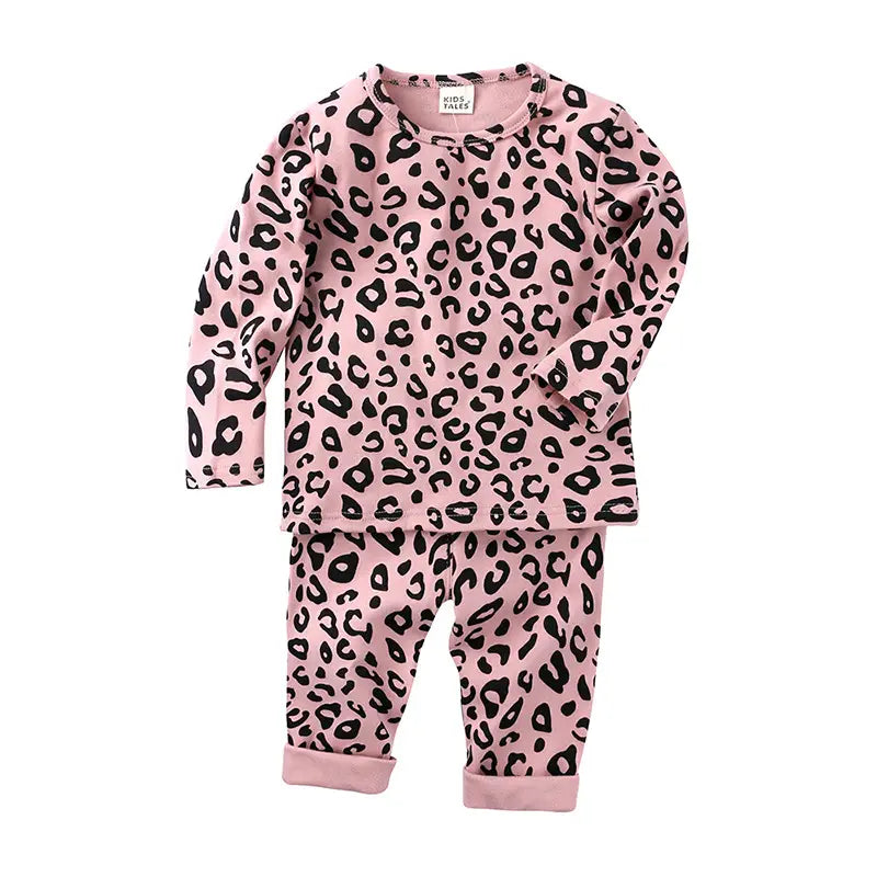 Children’s Pajamas Spring And Autumn Cotton Boys’ Home Wear
