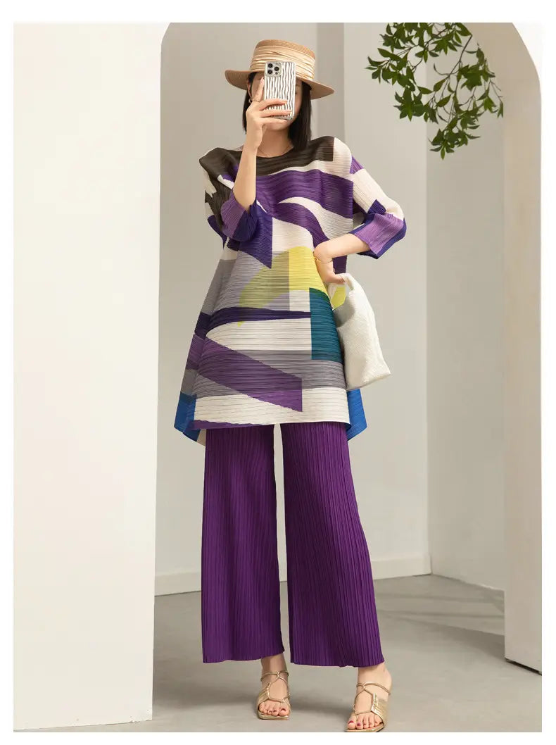 Autumn And Winter Women Fashion Two-piece Suit