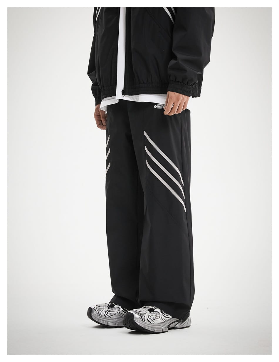 Loose Straight Casual Sports Trousers Men