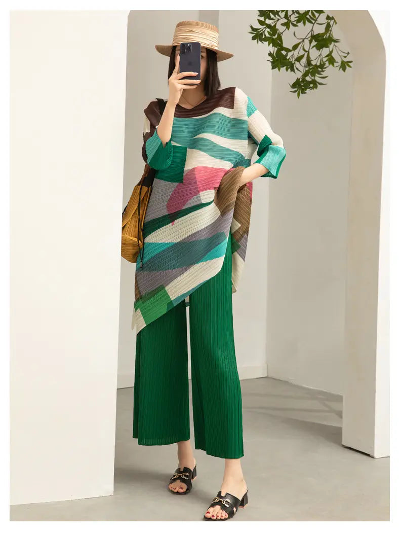 Autumn And Winter Women Fashion Two-piece Suit