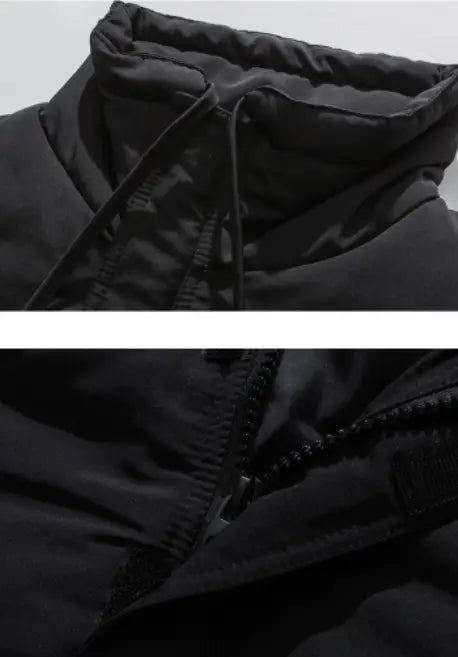 Bread And Cotton Padded Clothes For Men Solid And Loose