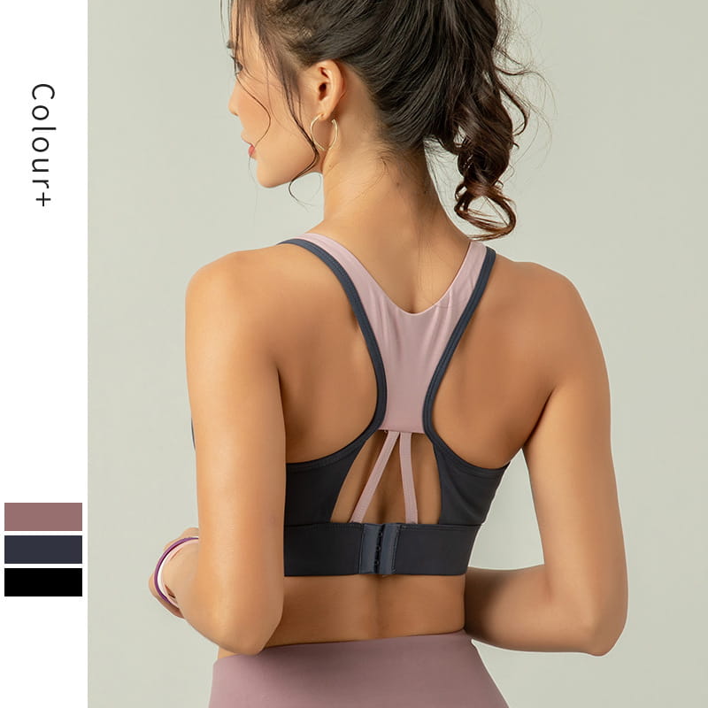 Shockproof sports underwear ladies back