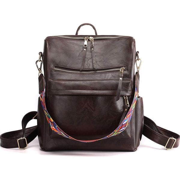Women’s PU Leather Backpack