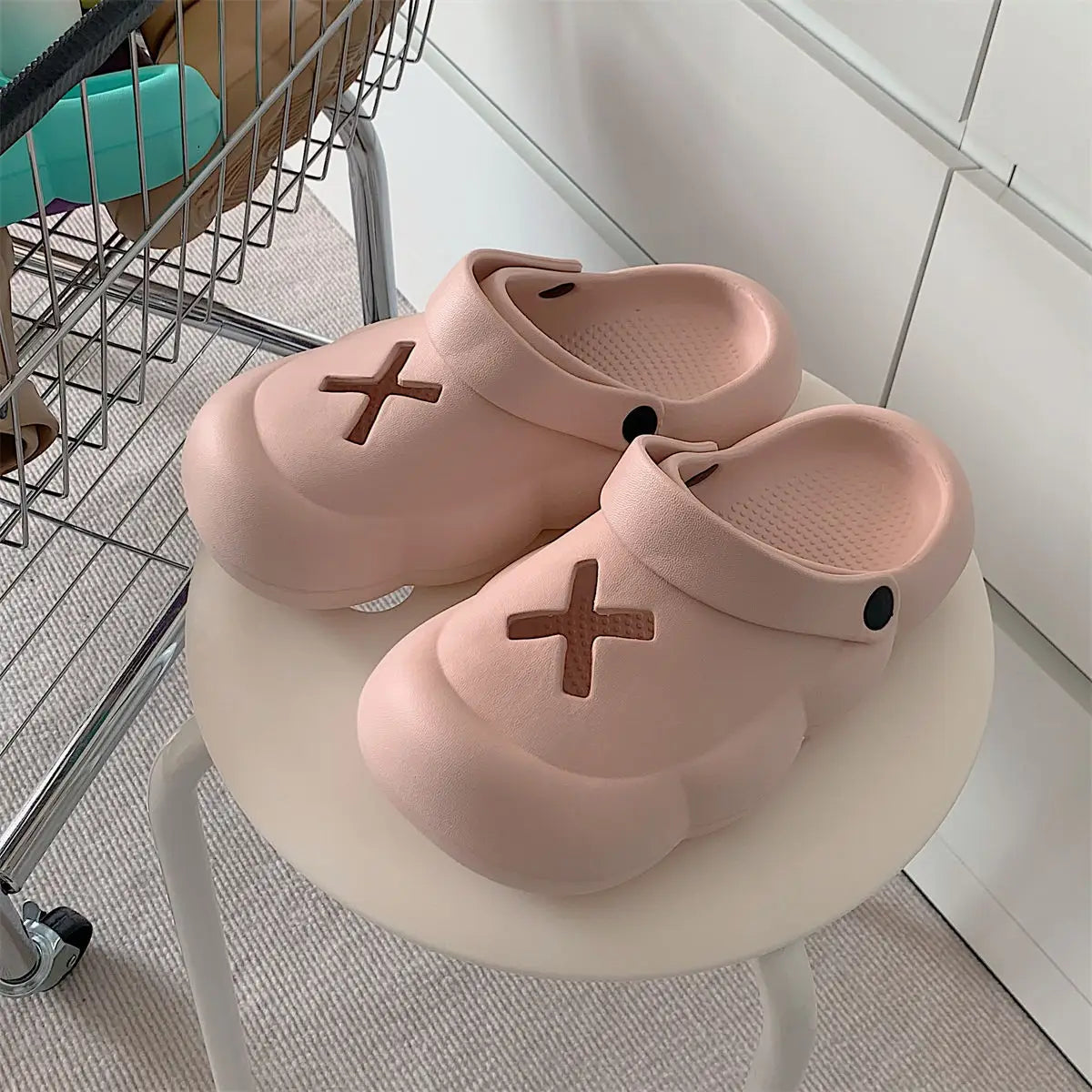 Summer Simple Seaside Holiday Baotou Beach Shoes Woman