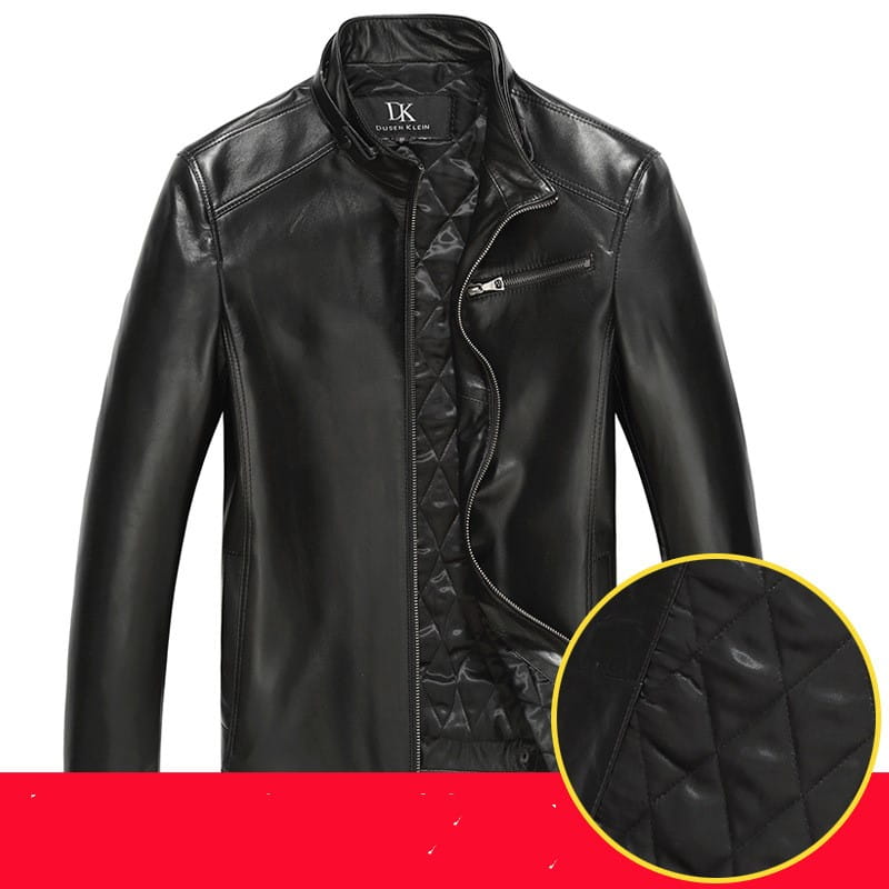Men’s leather leather jacket
