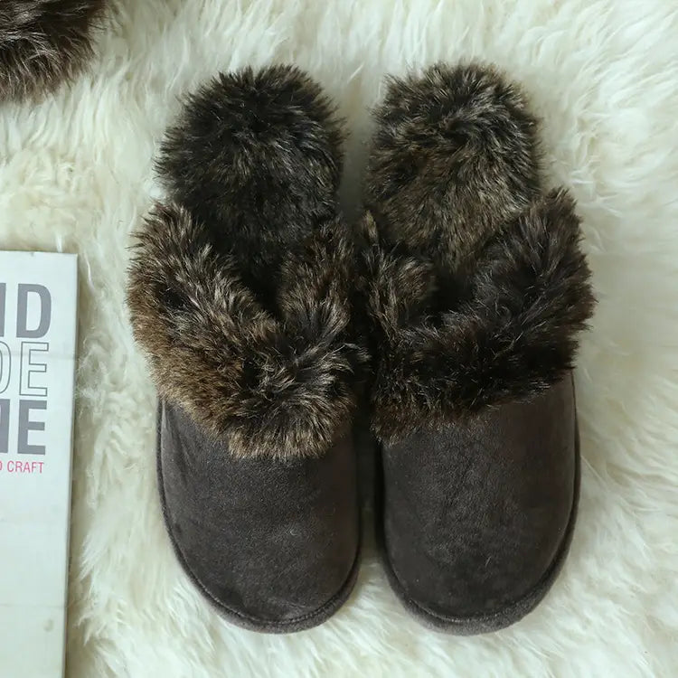 Couple Wool Slippers