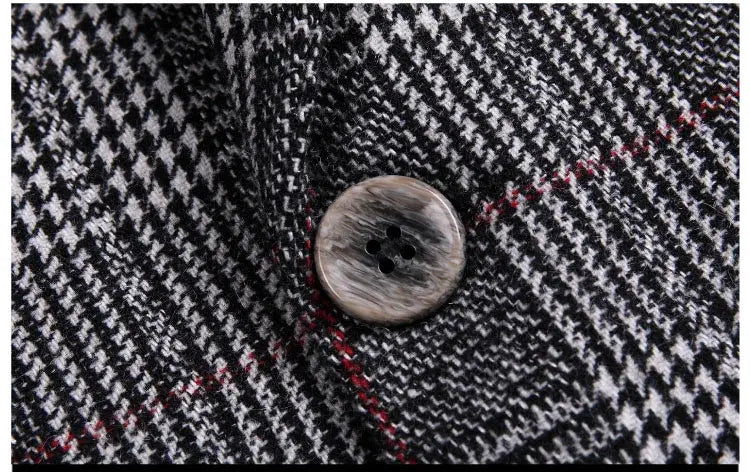 Men’s Mid-length Coat Youth Plus Size Jacket