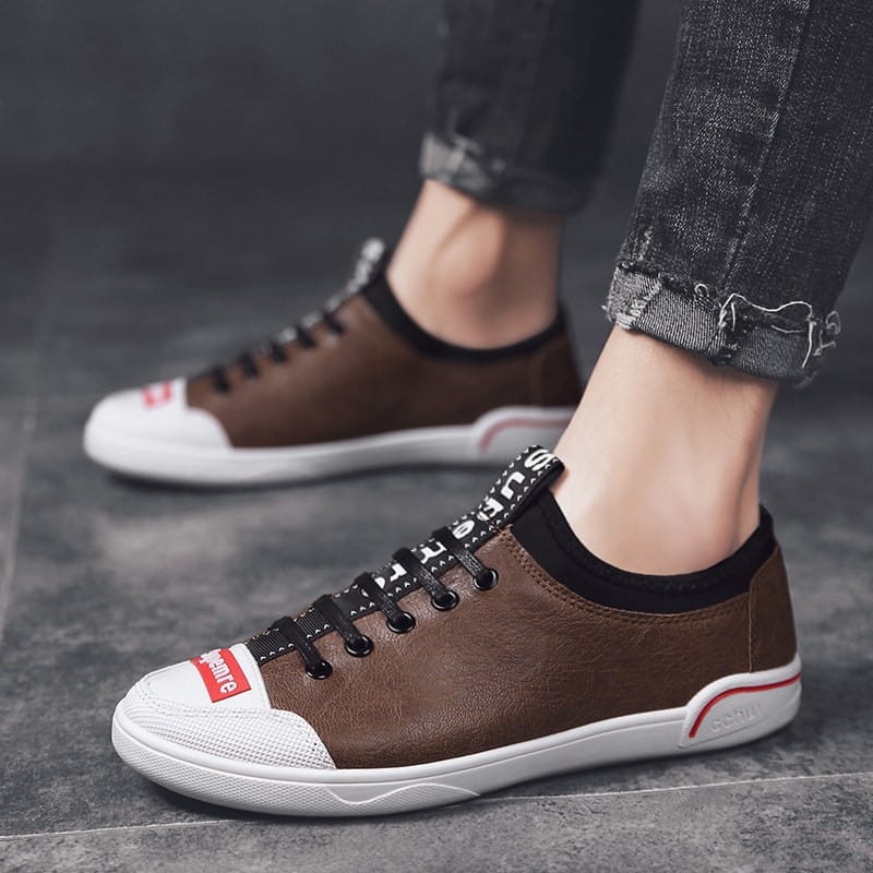 Canvas casual flat shoes