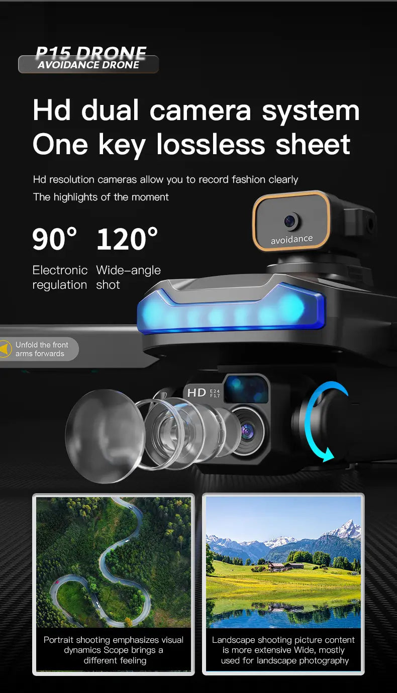Automatic Return To Avoid Obstacles Drone Folding High-definition Aerial Photography Remote Control Quadcopter Drone