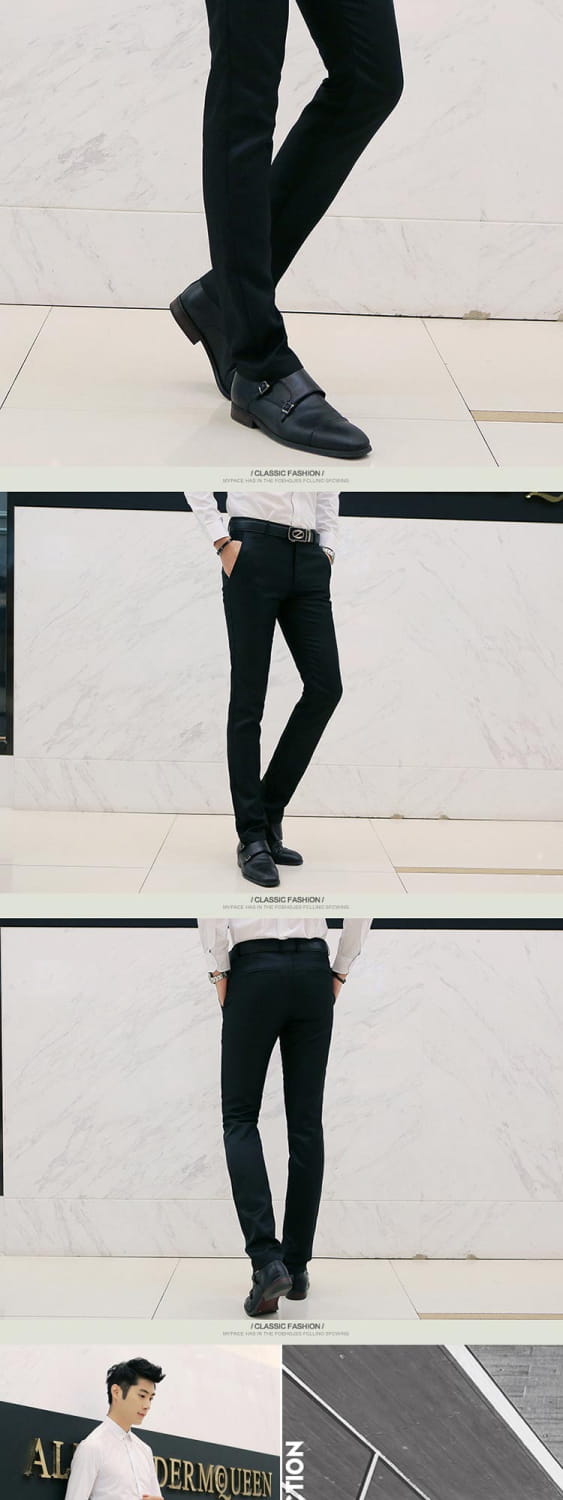 Casual business trousers men Korean slim-fit casual pants