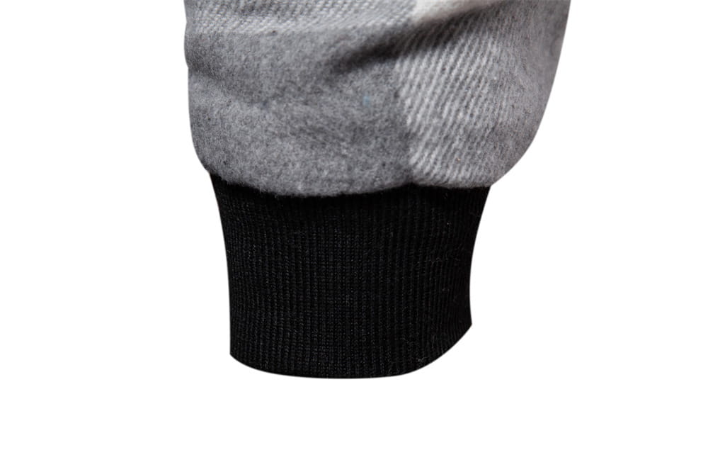 New Autumn And Winter Men’s Jacket Casual Plaid Coat