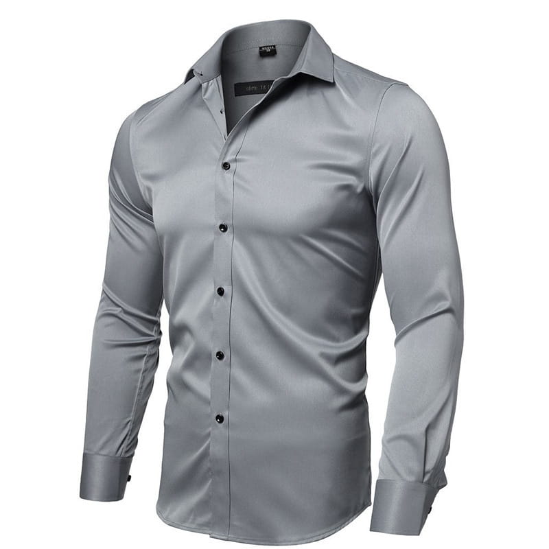 Business Formal Men’s Stretch Free Iron Shirt