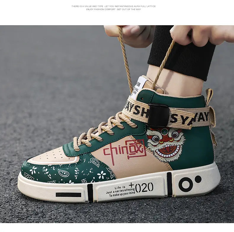 Versatile casual sports board shoes
