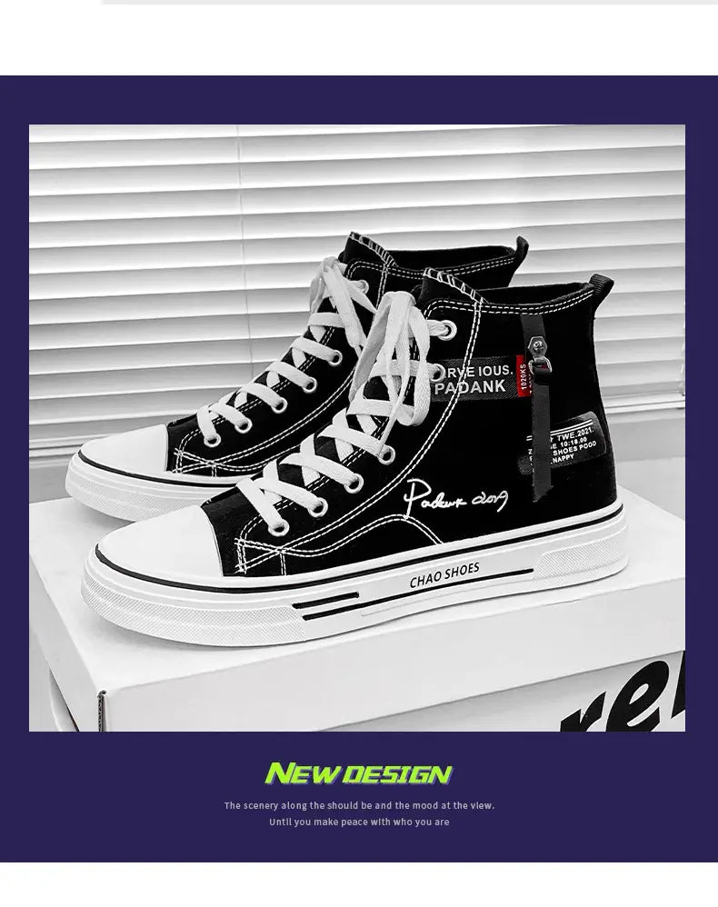 High top board shoes