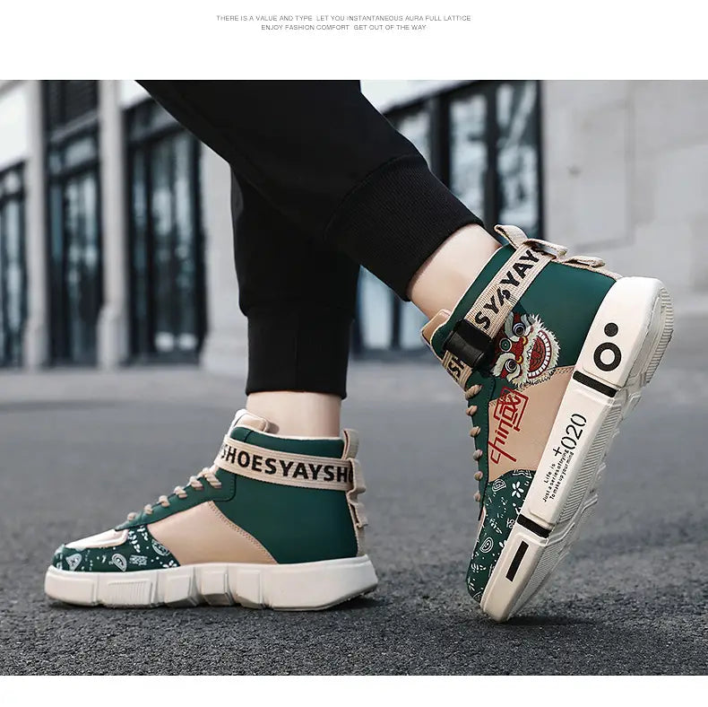Versatile casual sports board shoes
